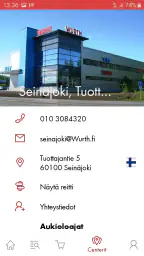 WürthShop Mobiilisovellus screenshot