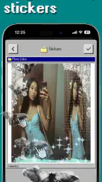 y2k: 2000s photo editor screenshot