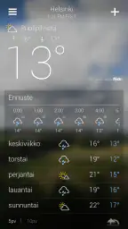 Yahoo Sää screenshot