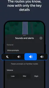 Yandex Navigator screenshot