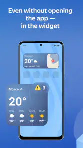 Yandex Weather & Rain Radar screenshot
