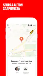 Yango—order taksi in Helsinki screenshot