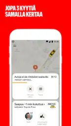Yango—order taksi in Helsinki screenshot