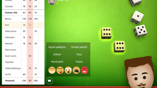 Yatzy screenshot