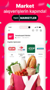 Yemeksepeti - Yemek & Market screenshot