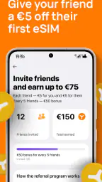 Yesim: eSIM & Mobile Data screenshot