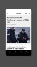 Yrittäjät-sovellus screenshot