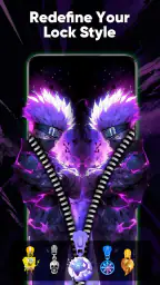Zipper Lock Screen & Wallpaper screenshot