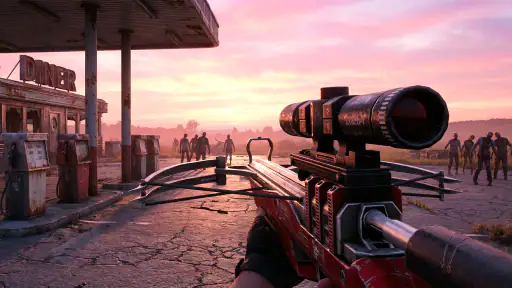 Zombie Apocalypse・Ammunta peli screenshot