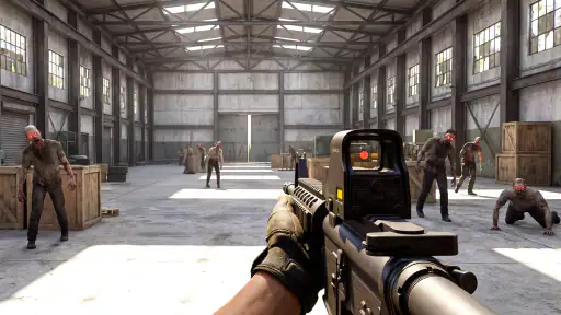 Zombie Apocalypse・Ammunta peli screenshot