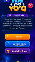 ҲА ёки ЙЎҚ screenshot