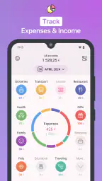 1Money: dépenses, finances screenshot