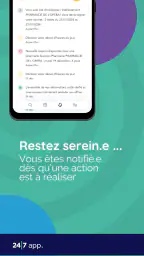 24/7 app. pour les remplaçants screenshot