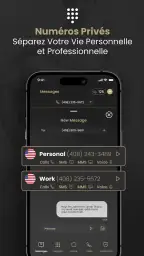 2nd Line+ Numero de Telephone screenshot