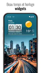 3D Sense Clock & Weather screenshot