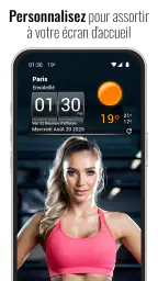 3D Sense Clock & Weather screenshot