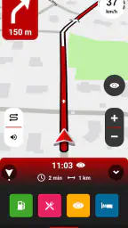 68° - GPS Moto screenshot