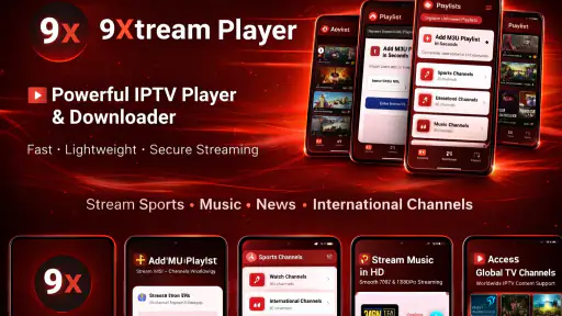 9Xtream Player screenshot
