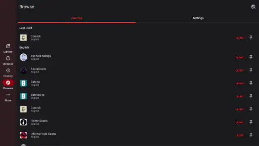 Abyss Reader screenshot