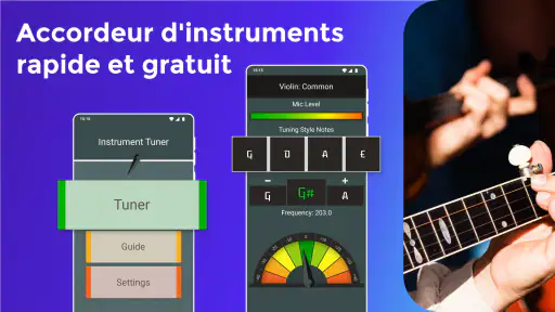 Accordeur d'instrument screenshot