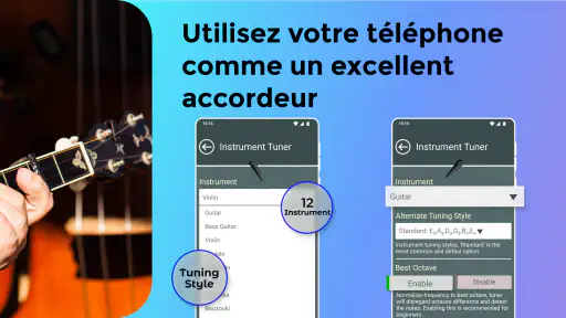 Accordeur d'instrument screenshot