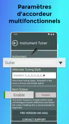 Accordeur d'instrument screenshot
