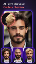 IA Coiffure Simulation, Beauté screenshot