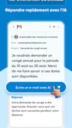 AI Email Assistant d'écriture screenshot