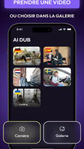AI Video Dubbing: DubX screenshot