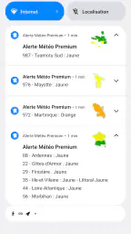 Alerte Météo screenshot