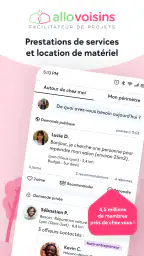 AlloVoisins screenshot