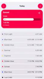 Alpenglow: Sunset Predictions screenshot