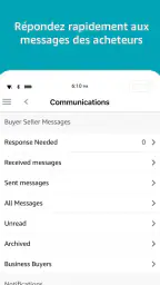 Amazon Vendeur screenshot