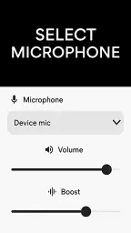 Amplificateur de micro screenshot
