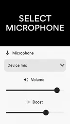 Amplificateur de micro screenshot