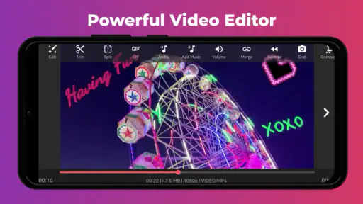 AndroVid Pro: Editeur de Vidéo screenshot