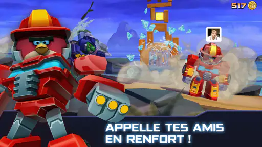 Angry Birds Transformers screenshot
