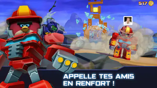 Angry Birds Transformers screenshot