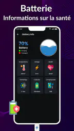 Animations Chargemen, Batterie screenshot