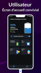 Animations Chargemen, Batterie screenshot