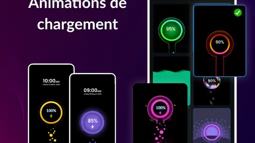 Animations Chargemen, Batterie screenshot
