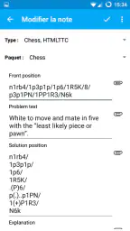 AnkiDroid (Cartes mémoire) screenshot