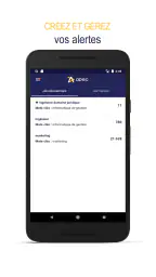 Apec : offres d’emploi cadres screenshot