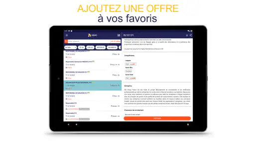 Apec : offres d’emploi cadres screenshot