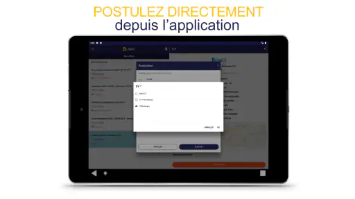 Apec : offres d’emploi cadres screenshot