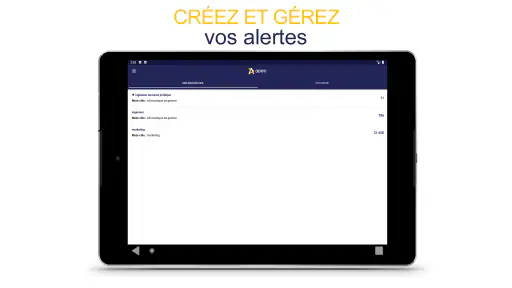 Apec : offres d’emploi cadres screenshot