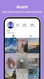 Aperçu pour flux Instagram screenshot