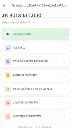 App du Détective : comprendre screenshot