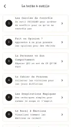 App du Détective : comprendre screenshot
