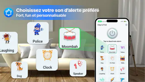 Applaudir Trouver Téléphone screenshot